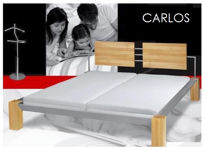 Kovová postel Carlos